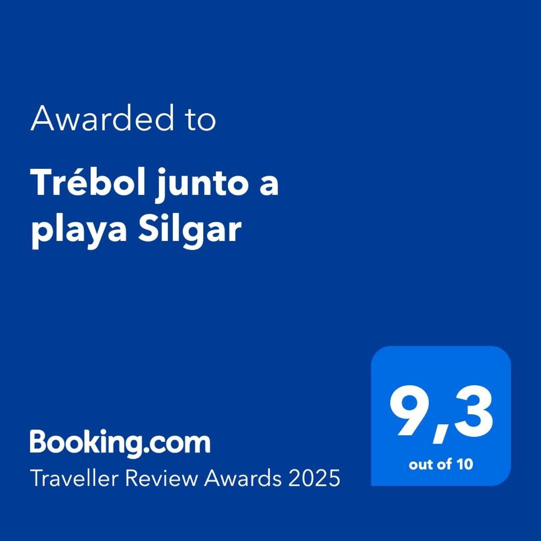 Trebol Junto A Playa Silgar Apartment Sanxenxo Exterior photo